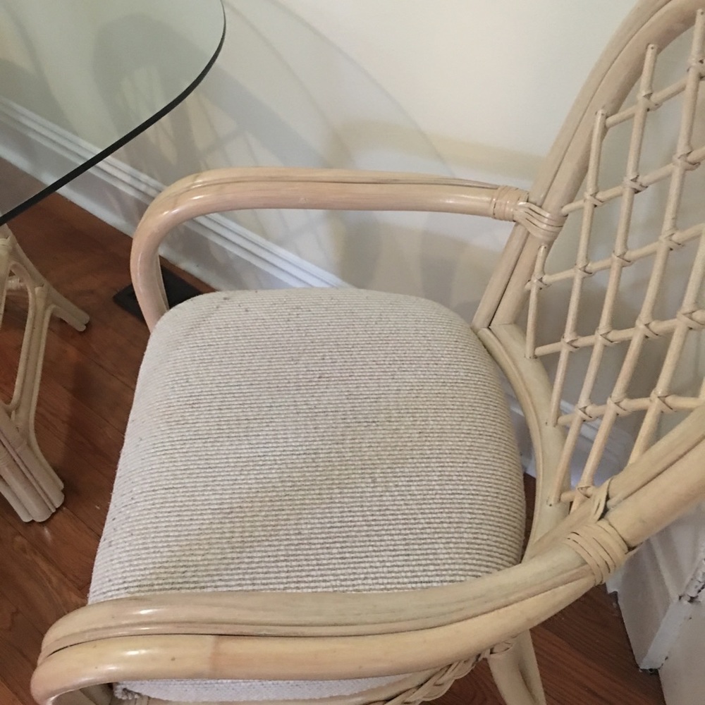 Bamboo patio set - Picture 4 of 5